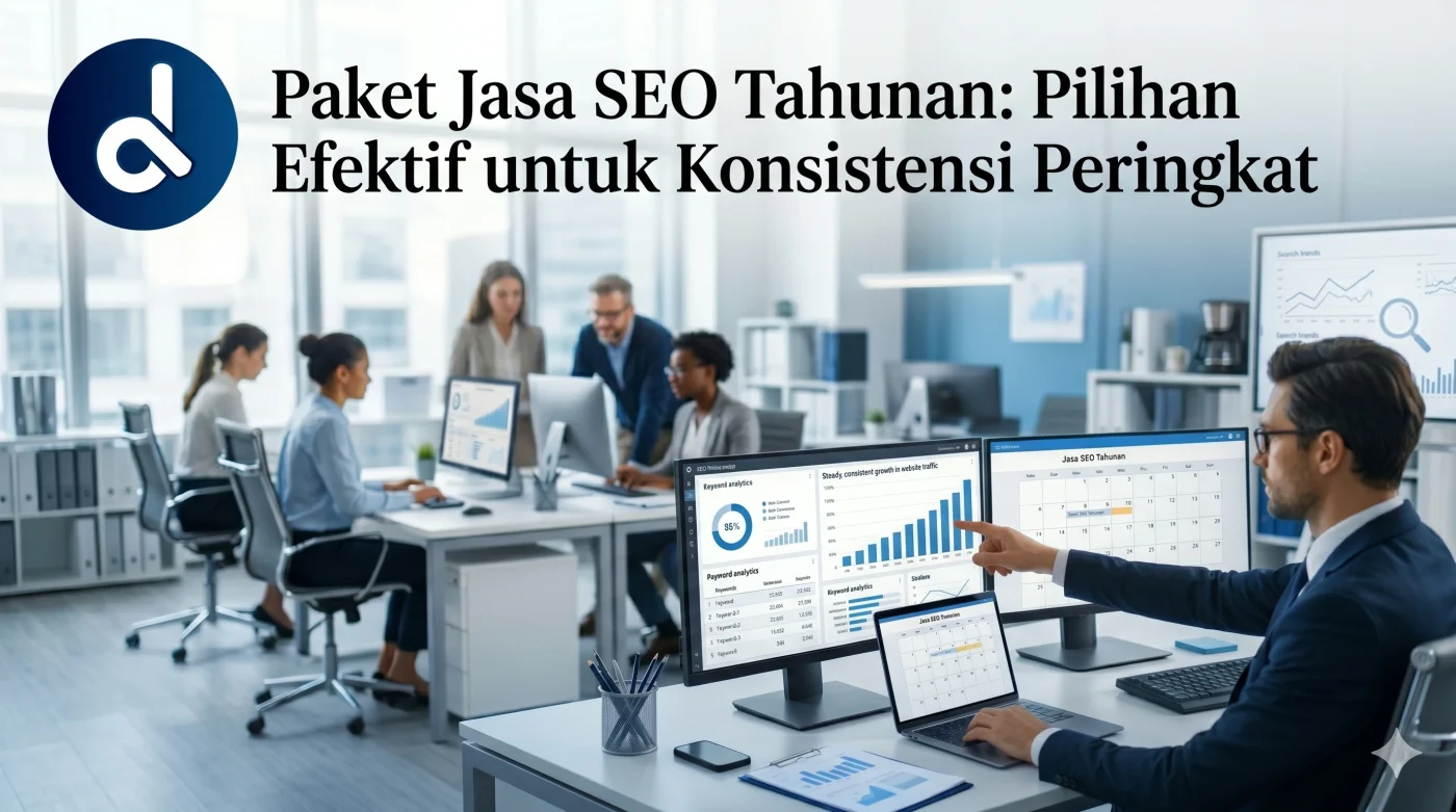 Paket Jasa SEO Tahunan Pilihan Efektif untuk Konsistensi Peringkat