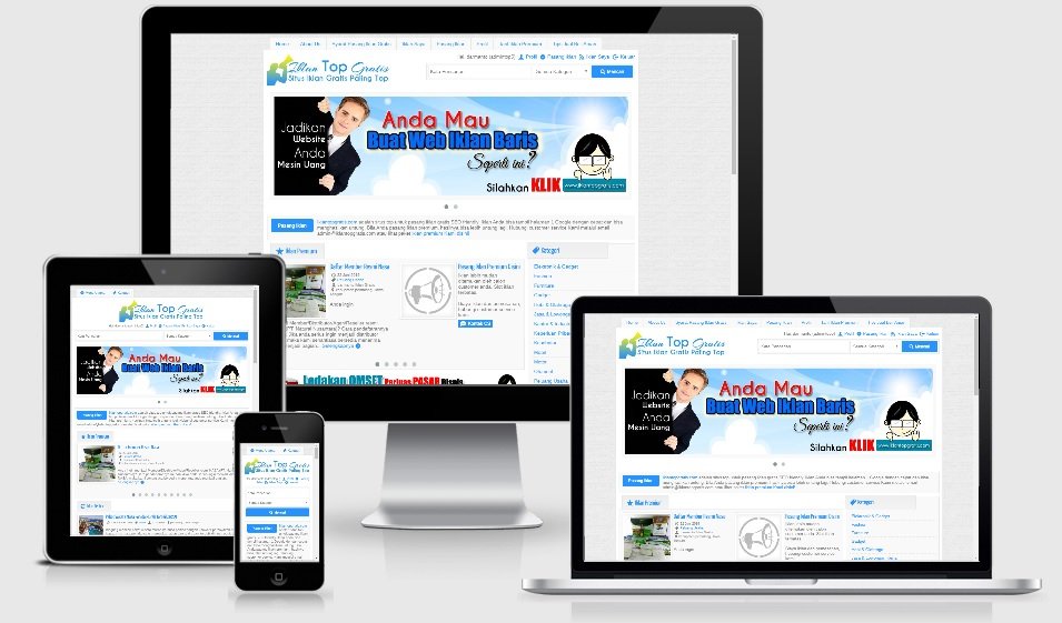 jasa pembuatan website iklan baris