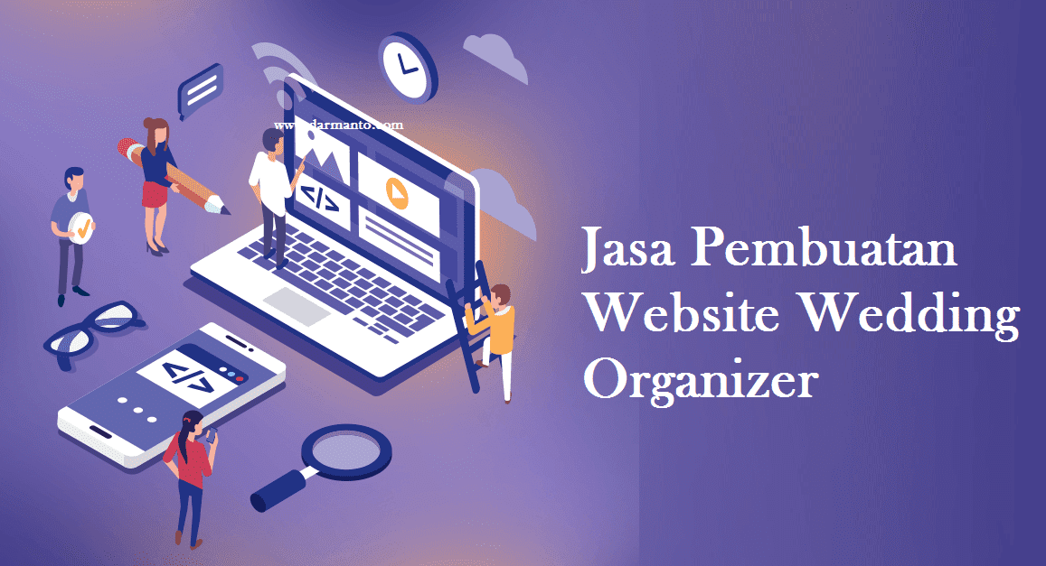 Jasa website Wedding organizer