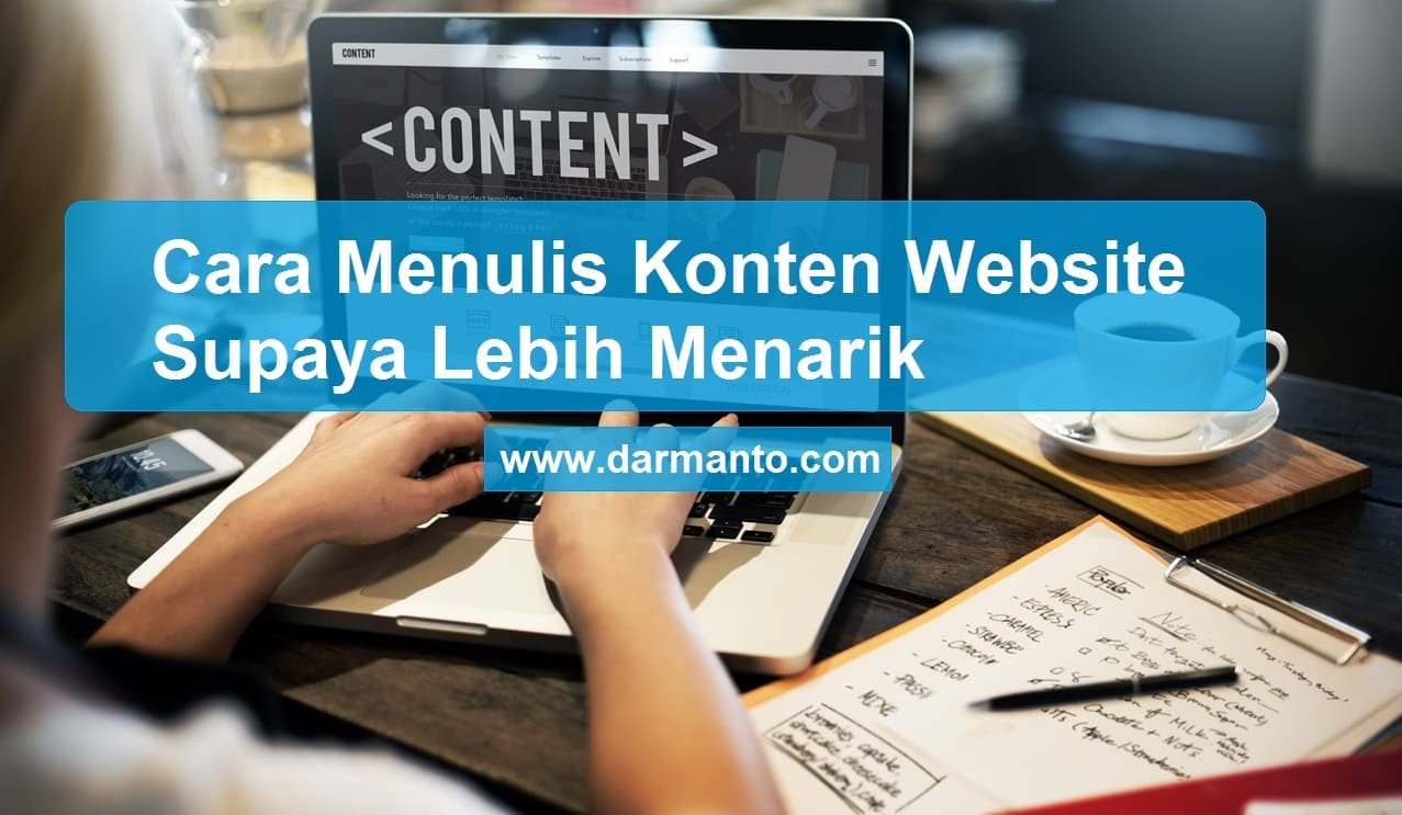 Cara Menulis Konten Website
