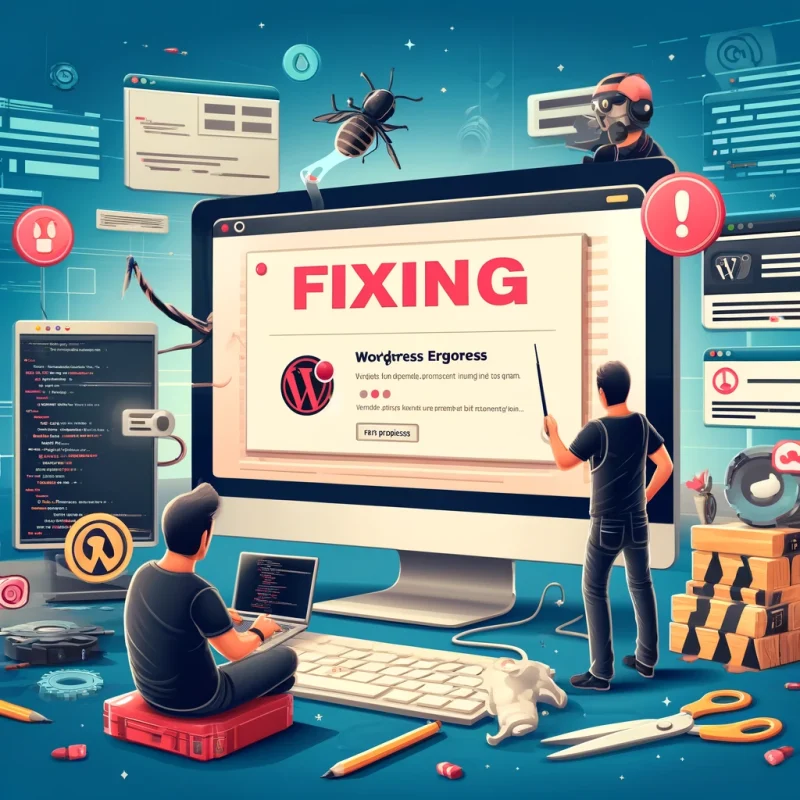 perbaikan eror wordpress