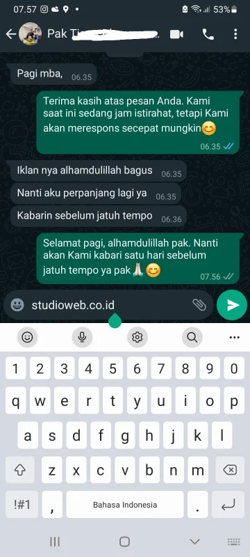 testimoni google ads 1