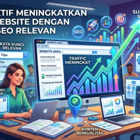 Cara Efektif Meningkatkan Traffic Website Dengan Strategi SEO Relevan Cara efektfif meningkatkan traffic website dengan strategi seo relevan