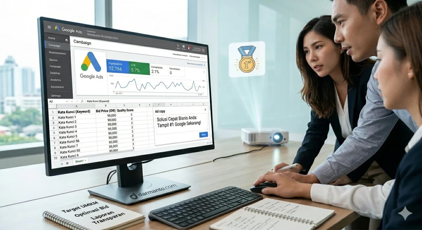 cara kerja google ads
