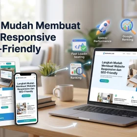 langkah mudah membuat website responsive dan seo frienly