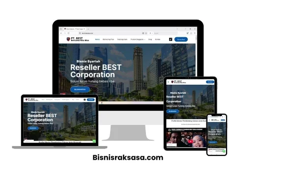 portofolio web bisnis raksasa