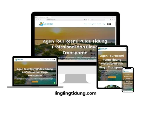 portofolio web ling ling tidung