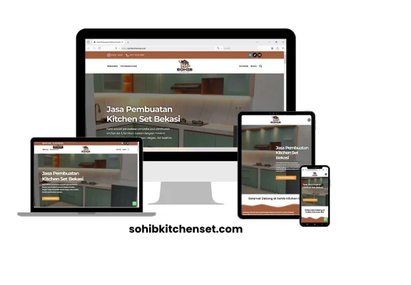portofolio web sohib kitchen set