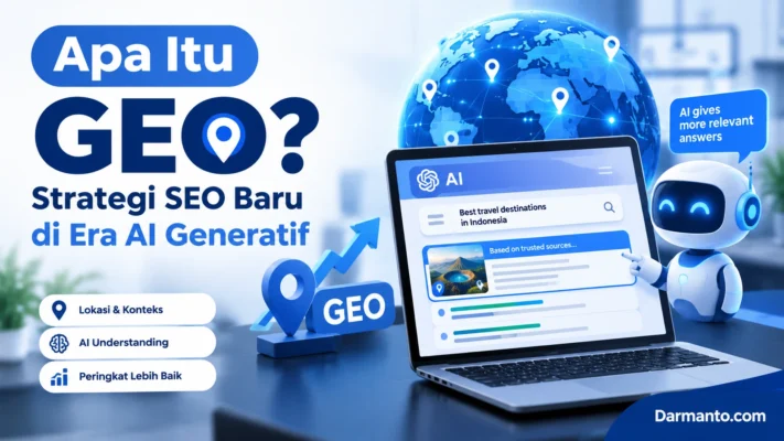 Apa Itu GEO Strategi SEO di Era AI